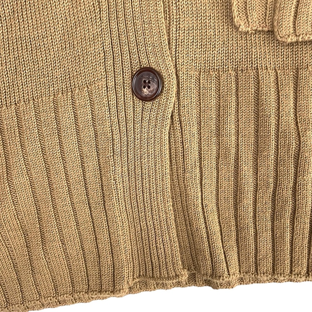 St. John V-Neck Wool Blend Button Granny Cardigan Sweater - Picture 9 of 11